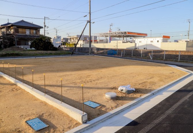 1号地　南東から
