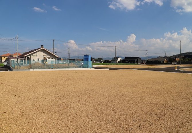 5号地　北西から