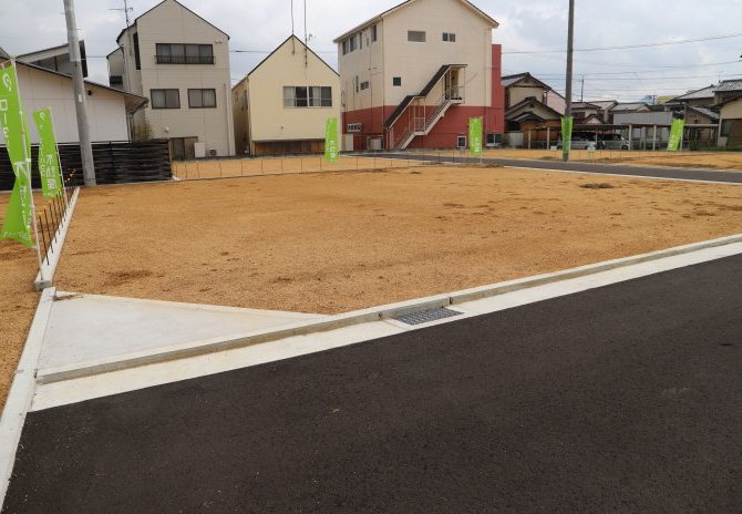 2号地　北西から