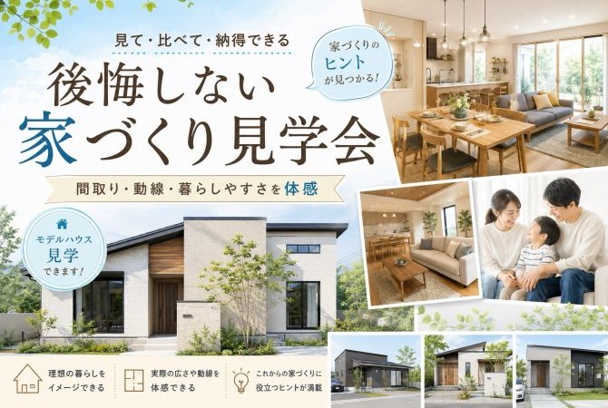 後悔しない家づくり見学会