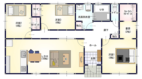 間取りイメージ図