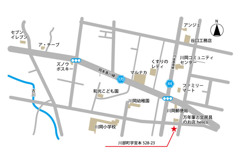 土地周辺地図