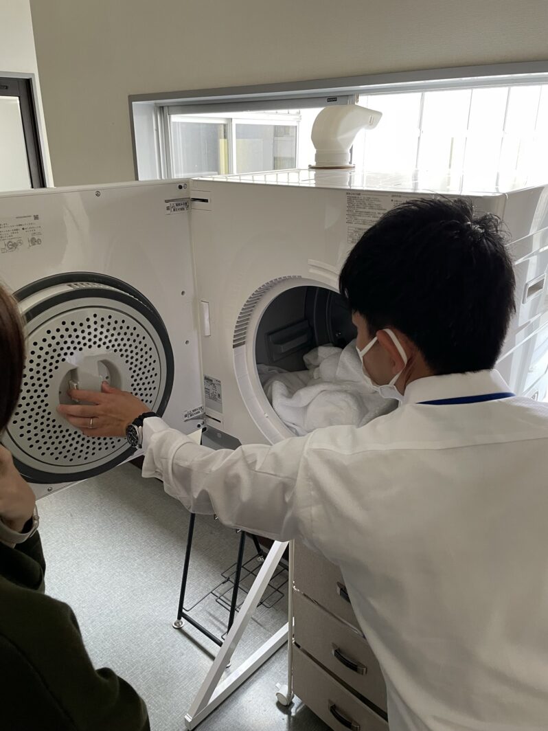 乾太くん 説明中
